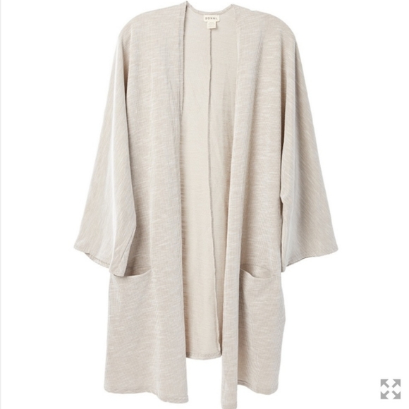 Antrophologie DONNI Relaxed Ribbed Coat Cardigan One size - Picture 12 of 13